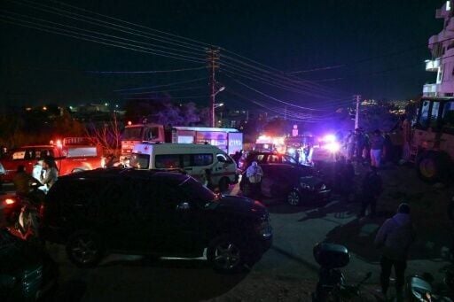 In Aramoun and Saadiyat south of Beirut -- two towns outside the traditional strongholds of Iran-backed militant group Hezbollah -- the health ministry said Israeli strikes killed six people