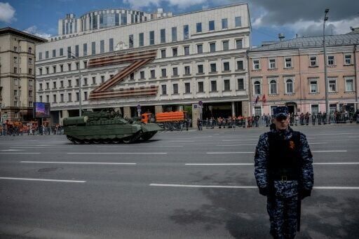 Putin hails troops in Ukraine as allies attend WWII parade