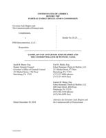 Shapiro files complaint about higher energy prices