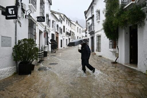 Authorities began evacuating around 1,500 people from the mountainous Spanish municipality of Grazalema