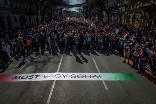 Many opposition supporters have dismissed the government accusations against Magyar's party