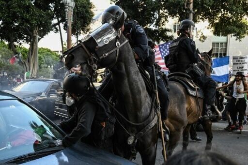 Trump boasts troops making Los Angeles 'safe'