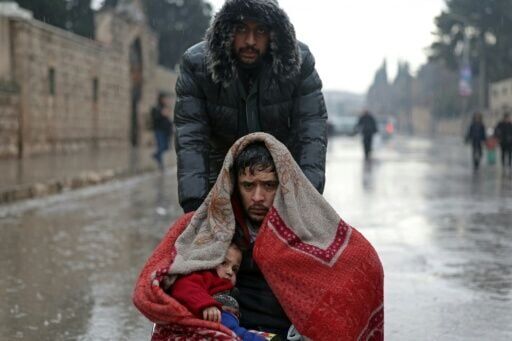 The Syrian authorities warned civilians to leave Kurdish neighbourhoods in Aleppo before it attacked them