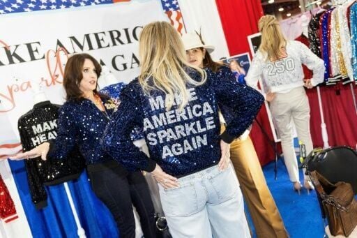 America-themed merchandise is a big draw at CPAC