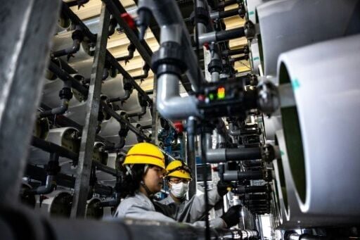 Fukuoka is particularly well-placed to benefit from the technology because it has a readily available source of extremely salty water -- the brine leftover from desalination