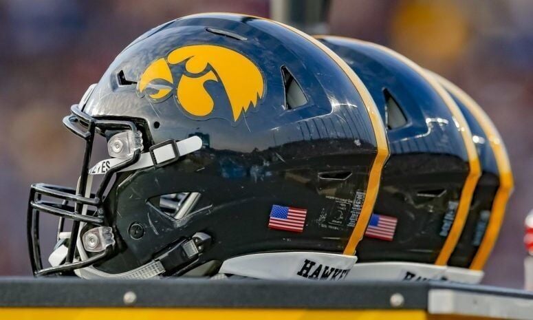 Iowa Hawkeyes helmet