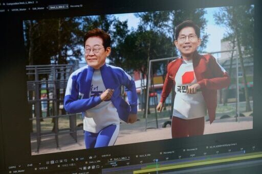 TV graphics put fun into South Korean election count