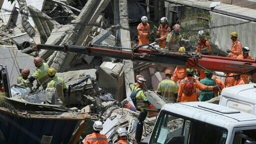 Cuatro muertos y ocho desaparecidos por el derrumbe de un hogar de ancianos en Brasil