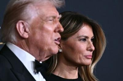 First Lady Melania Trump, pictured with US President Donald Trump at the Kennedy Center in Washington, on December 7, 2025, is promising "exclusive footage" of the White House transition