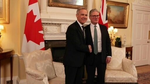 Carney says Canada 'too reliant on US' on UK, France trip