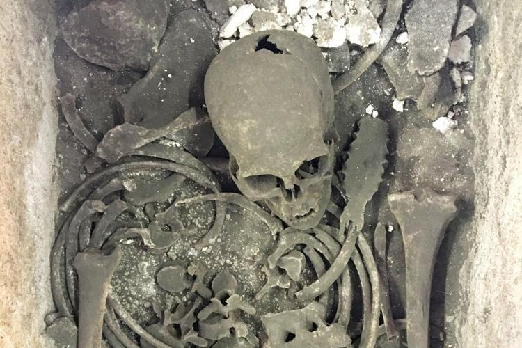 Skeleton found in Roman sarcophagus at Westminster Abbey may be medieval monk