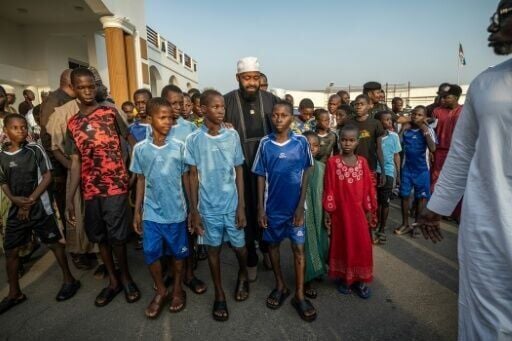 Some of the freed children were received by the governor of Niger state Mohammed Umaru Bago