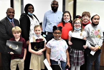 Farm City Poster Contest winners recognized by Dallas County Commission