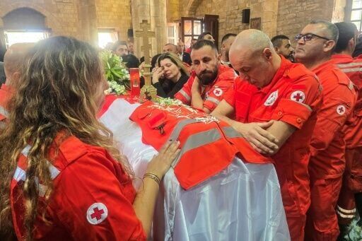 Youssef Assaf was killed by and Israeli strike while volunteering for the Lebanese Red Cross