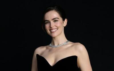 US actress Zoey Deutch poses as she attends the premiere of Netflix’s "Nouvelle Vague" during The American French Film Festival (TAFFF) at the Directors Guild of America (DGA) Theater in Los Angeles