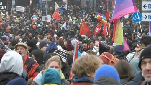 Protesters rally in Germany as far right AfD launches new youth wing