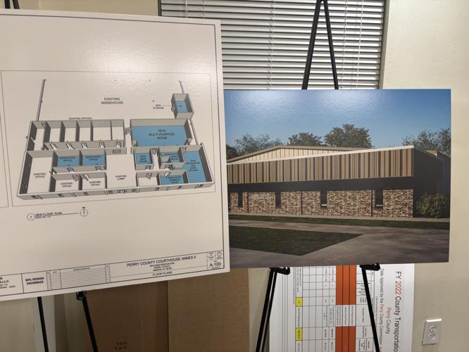 Perry County jail renderings