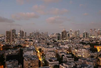 'NAZA' filmmakers Yuval Abraham and Rachel Szor conducted interviews with anonymous members of Israeli military and intelligence services from the rooftops of Tel Aviv, Israel.