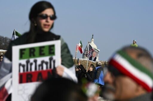 Thousands of protesters in various demonstrations from downtown Los Angeles to the National Mall in Washington marched in solidarity with anti-government protests in Iran