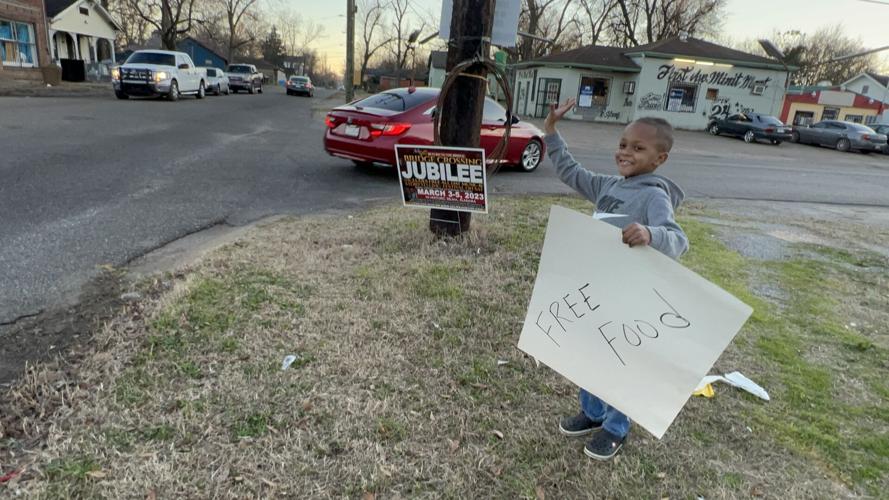 Grateful, unharmed volunteers show the love to less fortunate after tornado