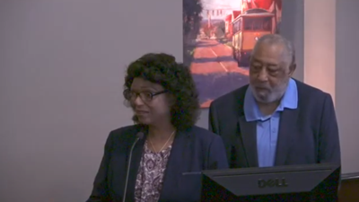 Monica VanDiver and James Belton