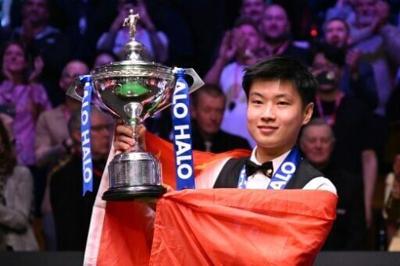 Zhao makes history as China's first World Snooker champion