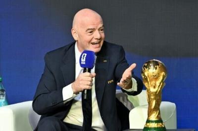 FIFA President Gianni Infantino's says exorbitant prices for 2026 World Cup tickets reflect surging demand