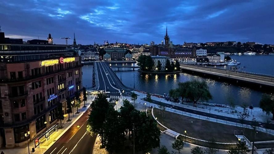 Views from Sheraton Stockholm Hotel Room