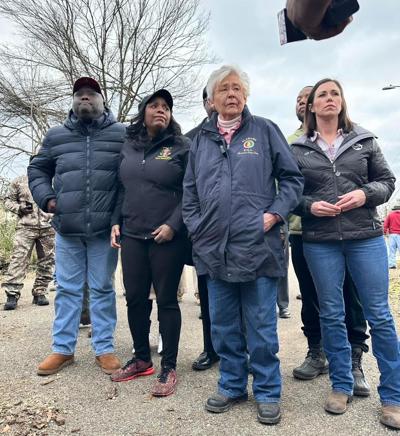 Ivey, Britt tour Selma damage, pledge their help in recovery