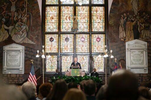 On last full day as president, Biden urges Americans to 'keep the faith'