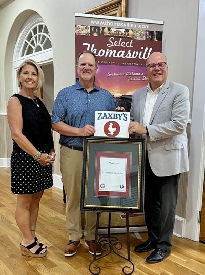 Zaxby's welcome in Thomasville