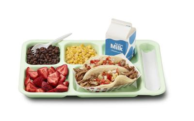 School lunch stock