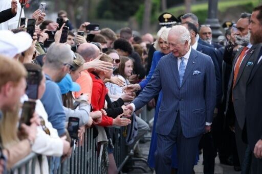 Charles and Camilla pose at Colosseum in pomp-filled Italy visit