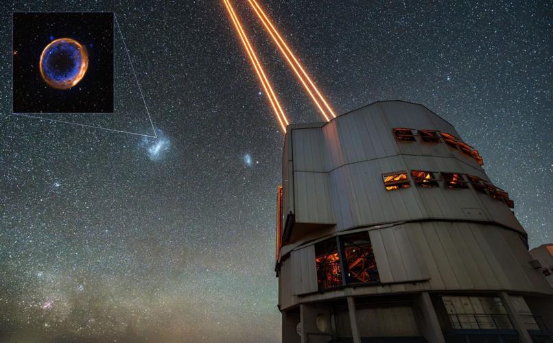 Jaw-dropping first ever picture of a star that exploded twice