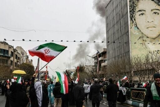 Iranians took to the streets in support of the government