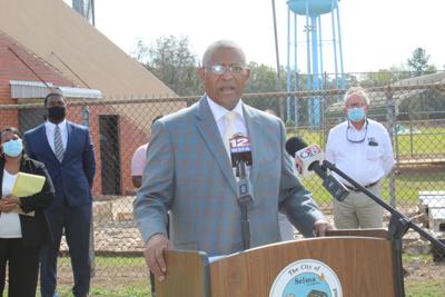 Perkins holds first press conference as mayor; talks storm recovery, budget, $500K grant for sidewalks