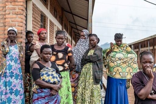 Some lost track of children and loved ones as they fled into Rwanda