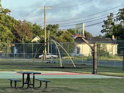 Ronnie Sharpe Park Basketball Court by Lemarkus Snow