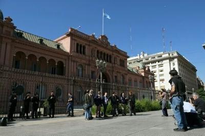 Accredited journalists have been barred from entering Argentina's presidential palace since Thursday