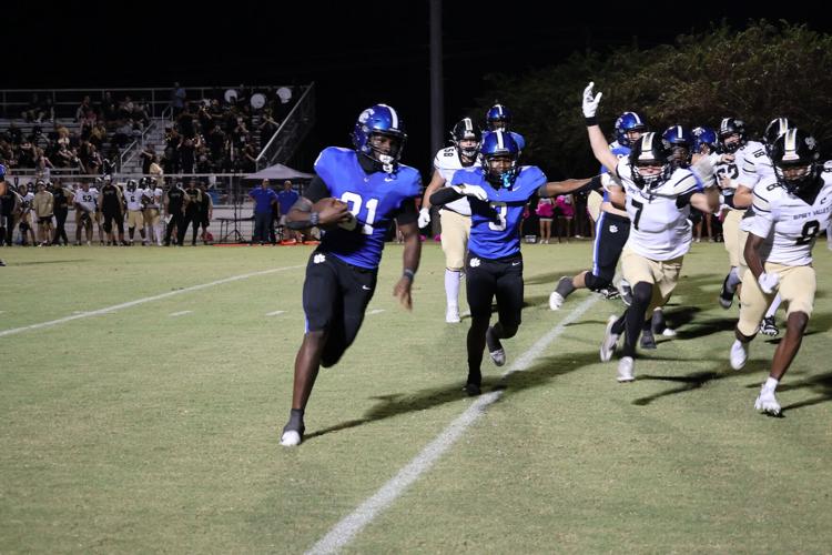 Aiden Burns runs