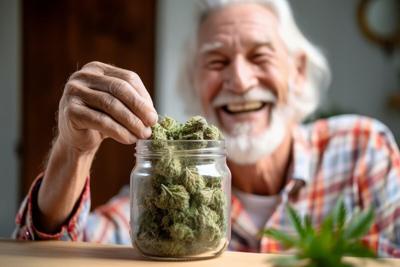 More Seniors Are Regular Weed Users