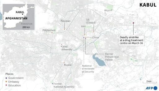 Kabul: airsrike on drug rehab centre