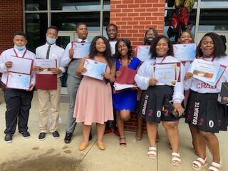 R.B. Hudson Academy STEAM Academy sees 'record' number of twins at commencement