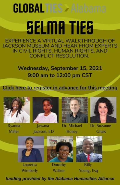 Global Ties Alabama to discuss Civil Rights history in virtual walkthrough