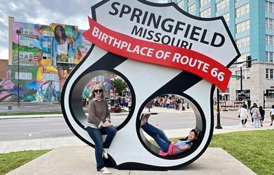 Route 66 sign in Springfield, MO