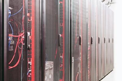 Data centers stock image