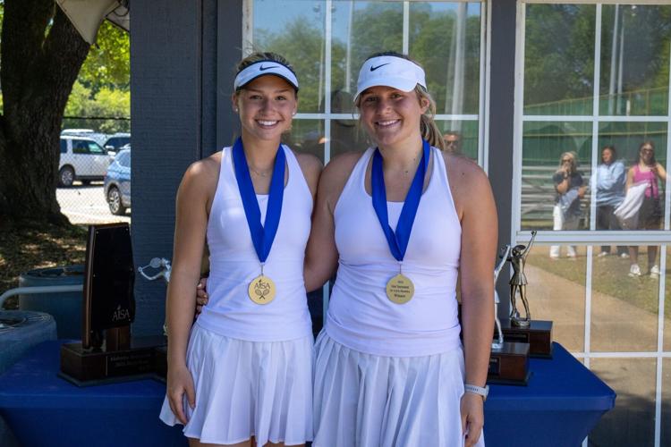 Morgan doubles winners