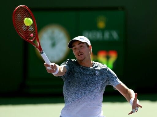Brazil's Joao Fonseca is into the third round at Indian Wells after saving two match points in a win over Russian Karen Kachhanov