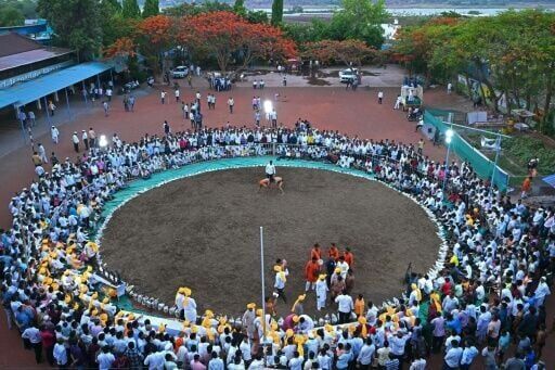 Rooted in the earth, India's traditional mud wrestling thrives