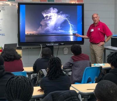 James Spann pays visit to Breakthrough Charter School
